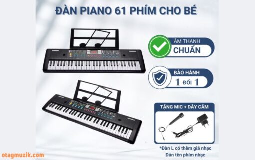 Đàn piano cho bé kèm mic hát