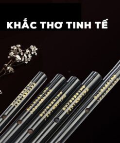 Sáo trúc dizi bọc sừng cao cấp