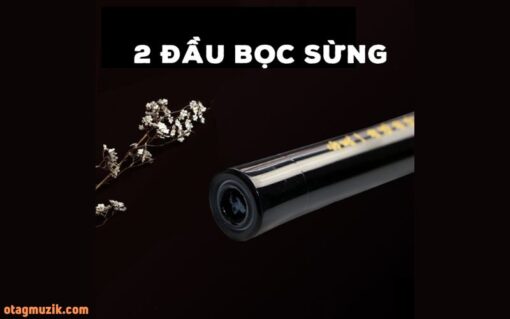 Sáo trúc dizi bọc sừng cao cấp