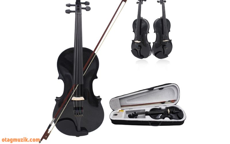 Đàn Violin Funlane Bằng Gỗ Trơn Kèm Hộp Đựng