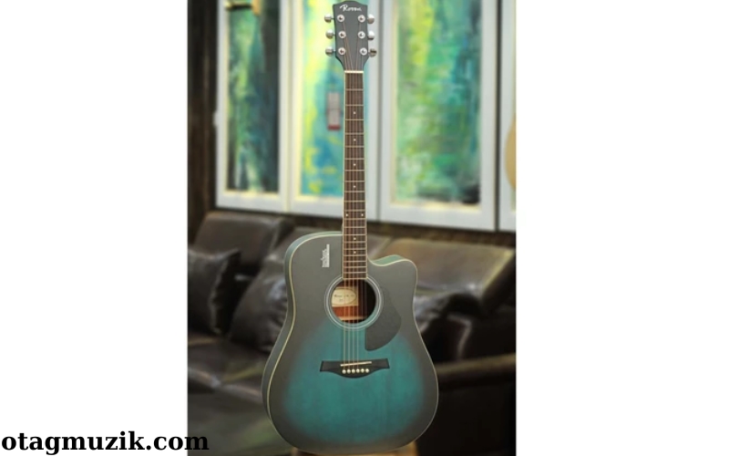 Đàn Guitar Acoustic Rosen Xanh Ngọc G11 Thiết Kế Sang Trọng (2)